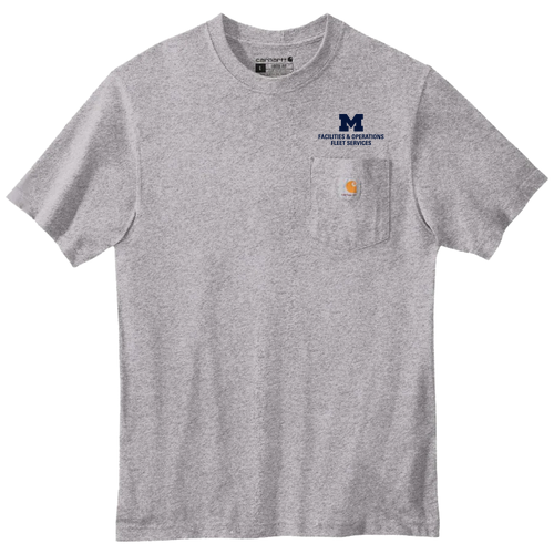 Men/Unisex Carhartt Workwear Pocket Short Sleeve T-Shirt -- Heather Grey, $33