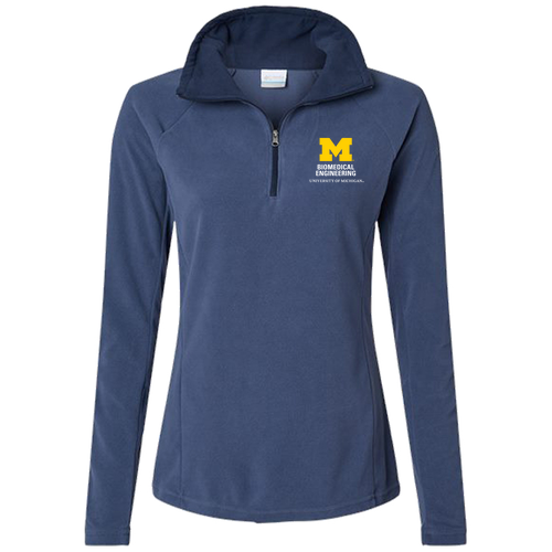 Ladies Columbia Glacial IV Half-Zip Fleece Pullover -- Nocturnal