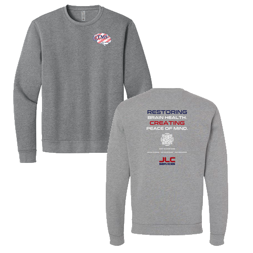 Next Level Apparel Adult Malibu Crewneck Sweatshirt -- Heather Gray -- eTMS