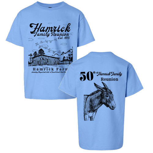 Gildan Ultra Cotton Youth Basic T-Shirt -- Carolina Blue