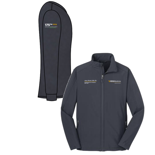 Port Authority Core Soft Shell Jacket -- Battleship Grey