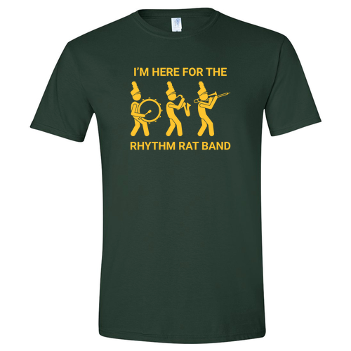 Mens/Unisex Gildan Softstyle T-Shirt -- Forest Green