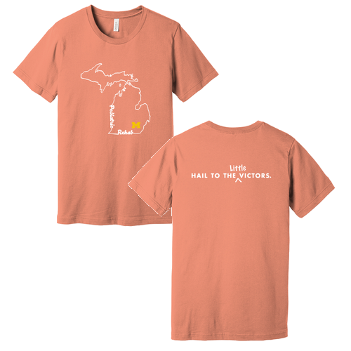 Mens/Unisex Bella Canvas Soft Fitted Jersey T-Shirt -- Sunset
