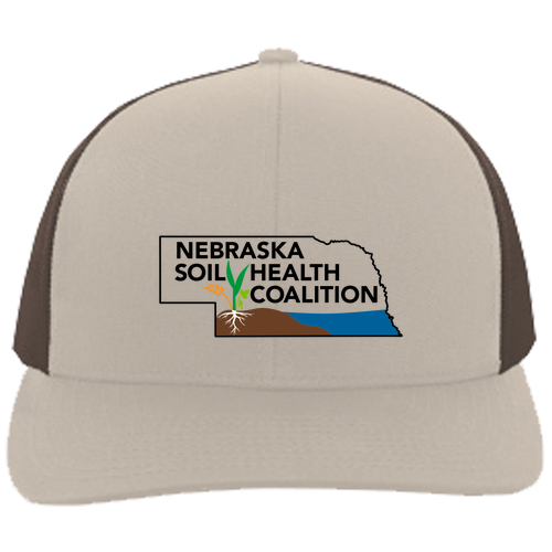 Pacific Headwear Trucker Mesh Hat -- Khaki / Brown
