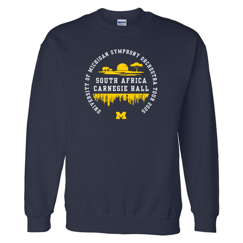 Mens/Unisex Gildan DryBlend Crew Neck Sweatshirt -- Navy