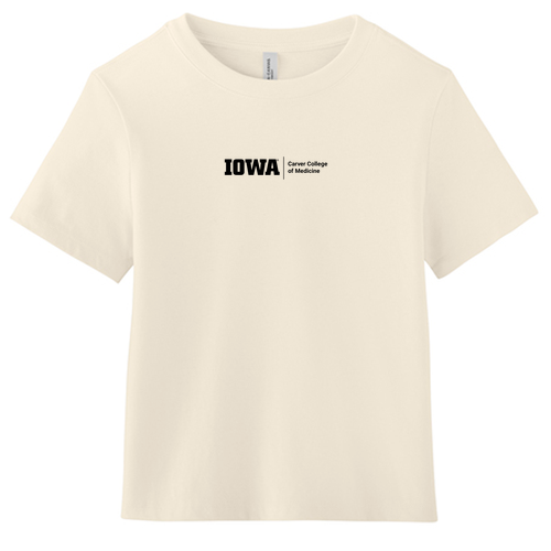 Embroidered CCOM BELLA + CANVAS Women's 6 oz Heavyweight Tee -- Natural