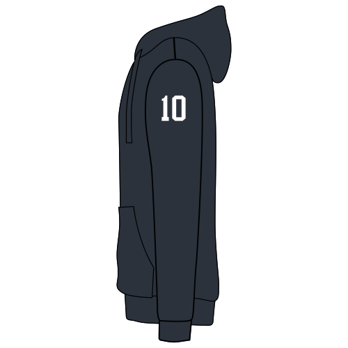District V.I.T. Fleece Hoodie -- New Navy