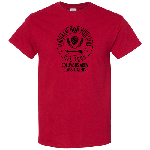 Gildan Heavy Cotton Basic T-Shirt -- Antique Cherry Red