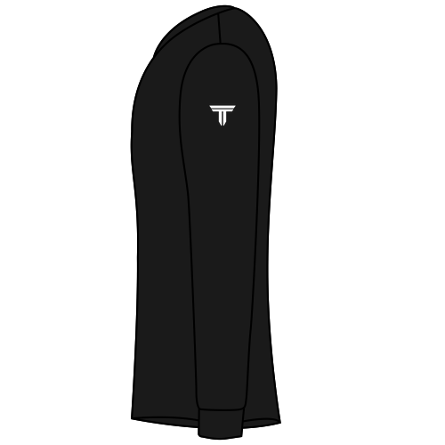 Gildan Ultra Cotton Longsleeve Basic T-Shirt -- Black