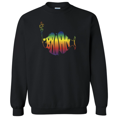 Gildan Heavy Blend Crew Neck Sweatshirt -- Black