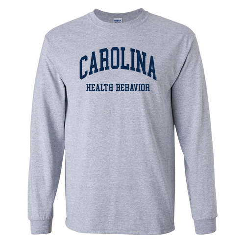 Gildan Ultra Cotton Longsleeve Basic T-Shirt -- Sport Grey