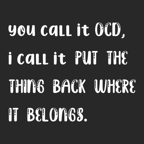 OCD Unisex SoftStyle T-Shirt -- Black