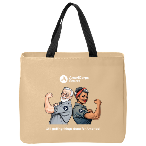 Port Authority Essential Tote -- Stone