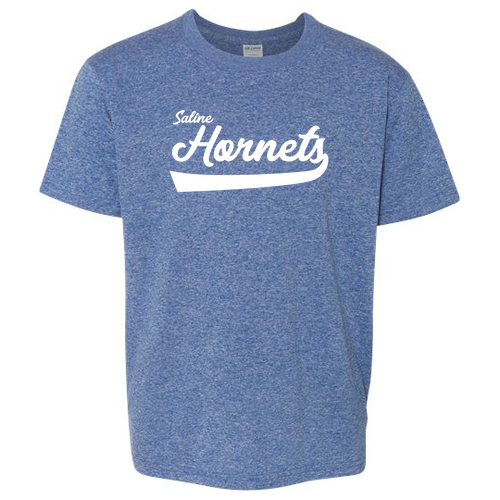 Youth Gildan Softstyle T-Shirt -- Heather Royal