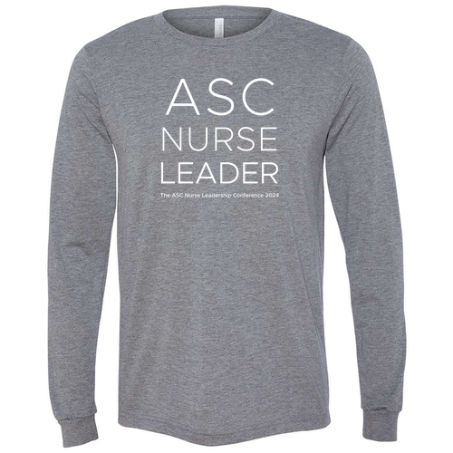 Bella+Canvas Unisex Triblend Long Sleeve Tee- Triblends -- Grey TriBlend