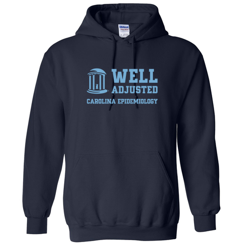 Gildan Heavy Blend Hooded Sweatshirt -- Navy