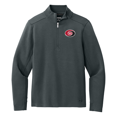 OGIO Transcend 1/4-Zip -- Tarmac Grey