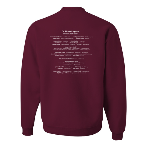Jerzees 8 Oz., 50/50 Nublend Fleece Crewneck Sweatshirt -- Maroon