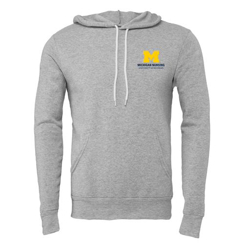 Bella + Canvas Sponge Fleece Hoodie -- Athletic Heather