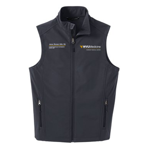 Port Authority Core Soft Shell Vest -- Battleship Grey