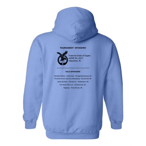 Adult Gildan Heavy Blend Hooded Sweatshirt -- Carolina Blue