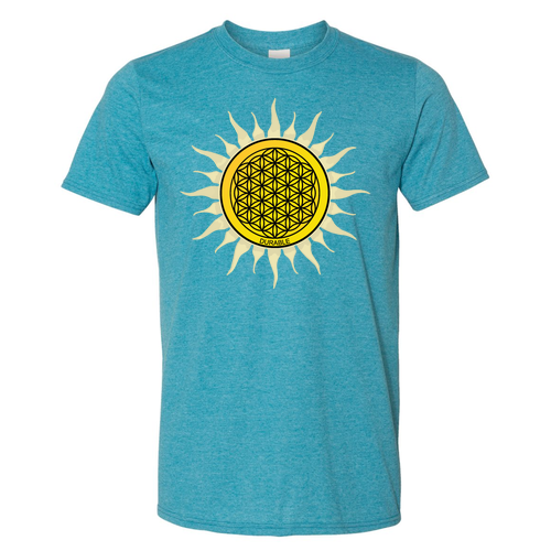 Gildan SoftStyle Fitted T-Shirt -- Heather Galapagos Blue