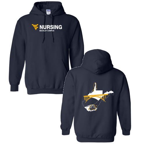 Gildan Heavy Blend Hooded Sweatshirt -- Navy