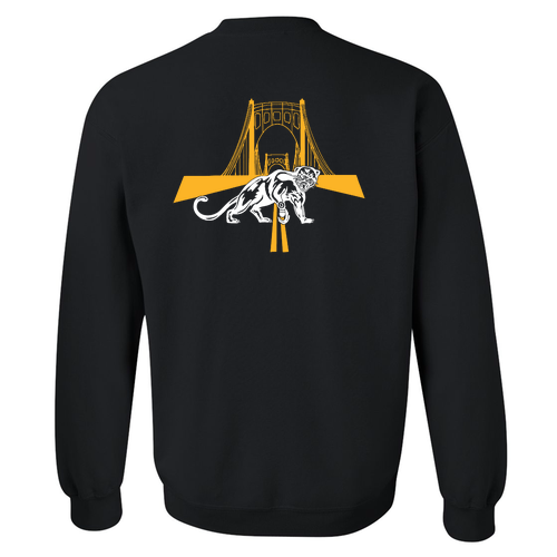 Gildan Heavy Blend Crew Neck Sweatshirt -- Black