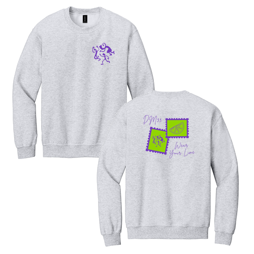 Gildan Heavy Blend Crew Neck Sweatshirt -- Ash