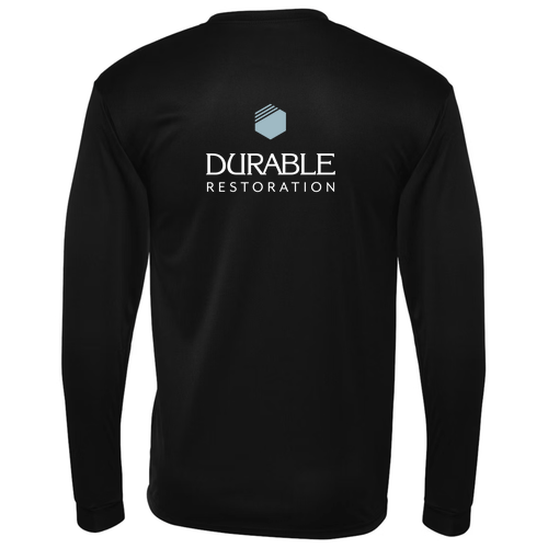 Sport-Tek  Posi-UV Pro Long Sleeve Tee -- Black