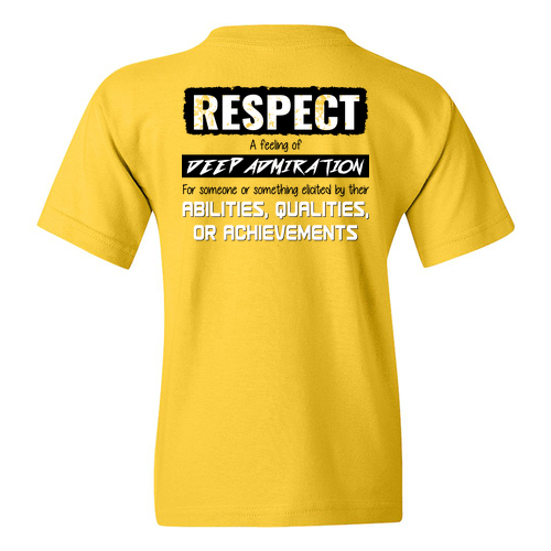 Youth Yellow House Gildan Tee