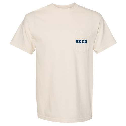 Comfort Colors Unisex Garment-Dyed Heavyweight Pocket T-Shirt -- Ivory