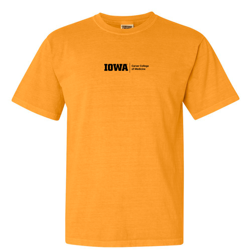 Embroidered CCOM Logo Comfort Colors Unisex Garment-Dyed Heavyweight T-Shirt -- Citrus