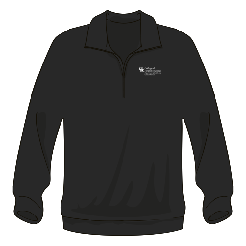 Augusta Attain Quarter Zip Pullover -- Black