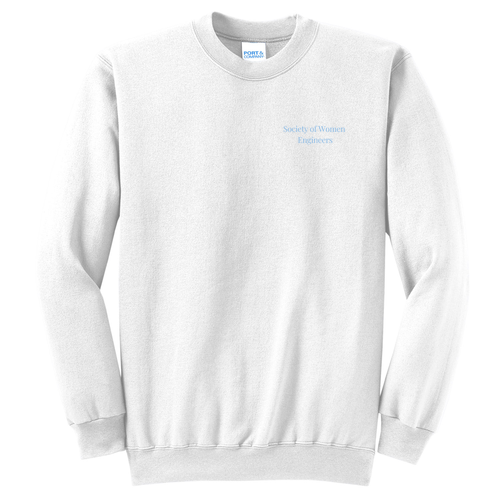 Port and Company Classic Crewneck Sweatshirt -- White