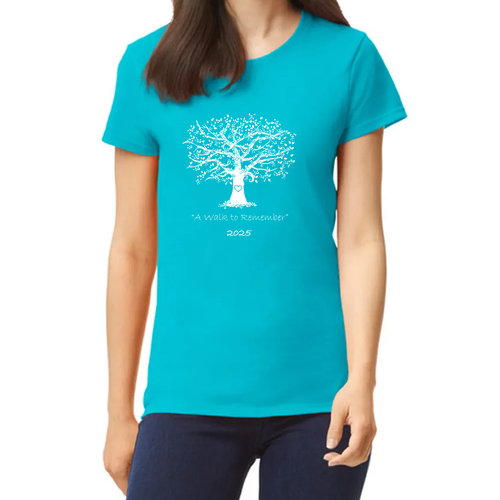 Mens/Unisex Gildan SoftStyle T-Shirt -- Tropical Blue