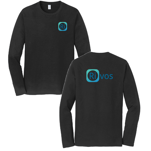 Port and Company Long Sleeve Fan Favorite Tee -- Jet Black