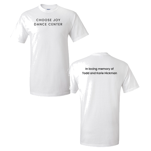 Black In Loving Memory Design -- Gildan Ultra Cotton Basic T-Shirt -- White