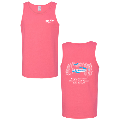 Gildan Heavy Cotton Adult Tank Top -- Safety Pink