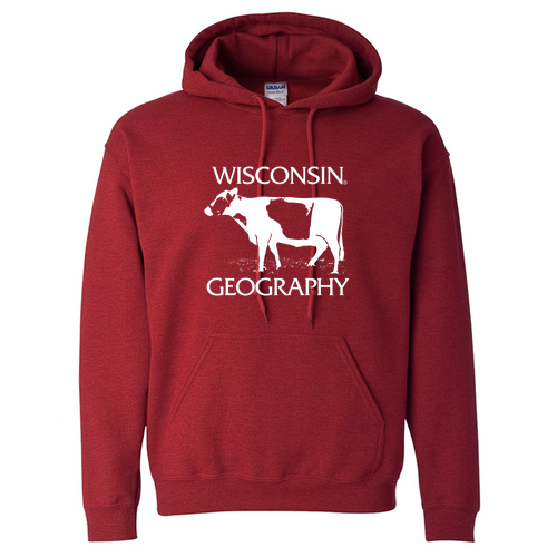 Gildan Heavy Blend Hooded Sweatshirt -- Antique Cherry Red