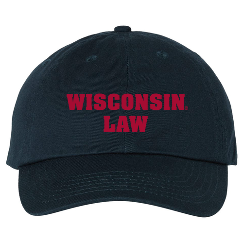 Wisconsin Law Hat -- Navy