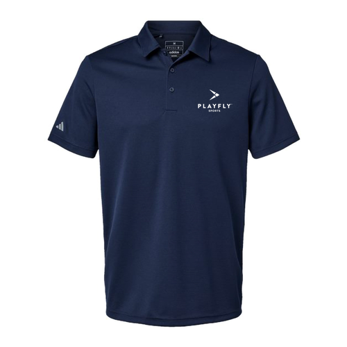 Playfly Adidas Mens Polo -- Collegiate Navy