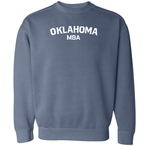 Comfort Colors Crewneck Sweatshirt -- Blue Jean