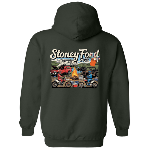 Gildan Heavy Blend Hooded Sweatshirt -- Forest Green