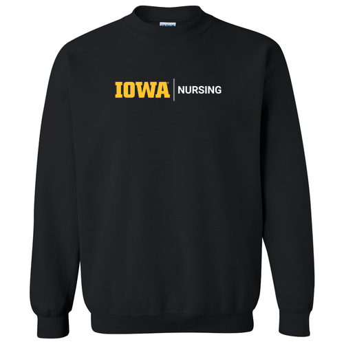 Gildan Heavy Blend Crew Neck Sweatshirt -- Black