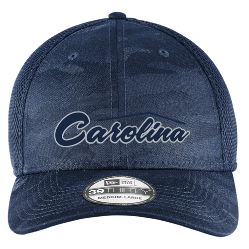 New Era Tonal Camo Stretch Tech Mesh Cap -- Navy Camo