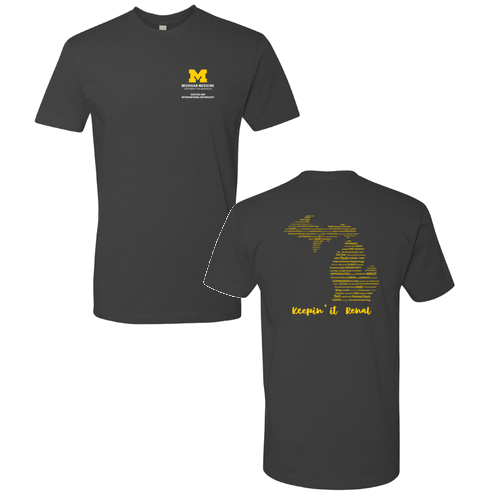 Mens/Unisex Next Level Soft Fitted Short Sleeve Tee -- Heavy Metal