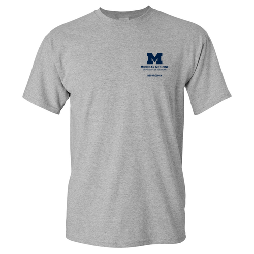 Mens/Unisex Gildan Heavy Cotton Basic T-Shirt -- Sport Grey