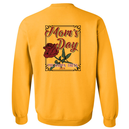 Gildan Heavy Blend Crew Neck Sweatshirt -- Gold