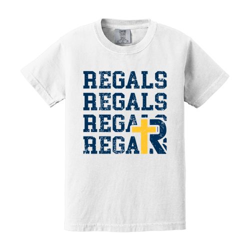 Comfort Colors Youth Ring Spun Cotton Tee -- White